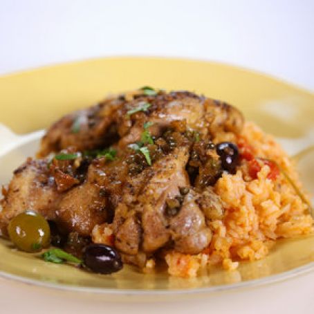 Marcela Valladolid's Baja Style Braised Chicken Thighs