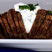 Garlic Herb Hasselback Potatoes
