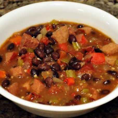Bean and Sausage Soup