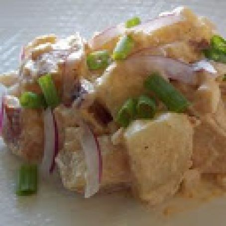 Warm Dijon Potato Salad