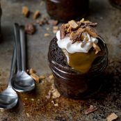 Mini Chocolate Poke Cakes