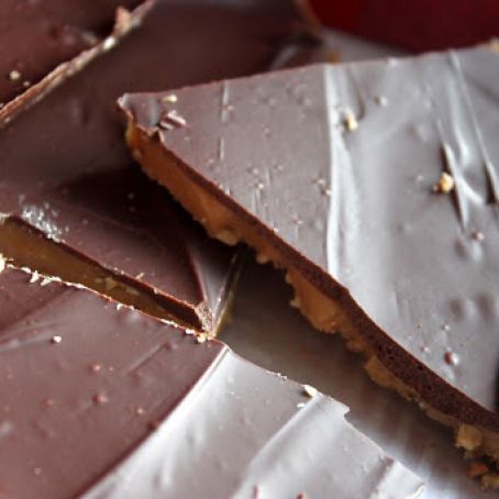 Chocolate Caramel Pecan Toffee