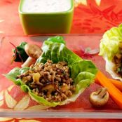 Thai Pork Lettuce Wraps