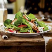 Arugula,Pear,Blue Cheese Salad