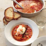 EGG****Provencal Tomato Soup with Poached Egg