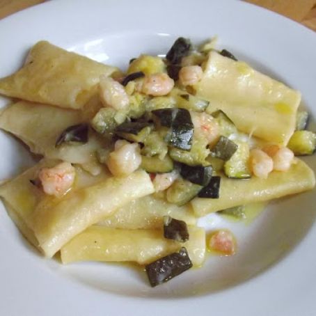 Paccheri ai Gamberetti