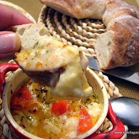 Bouyiourdi (Greek Appetizer)