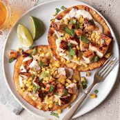 Chipotle Chicken & Corn Tostadas