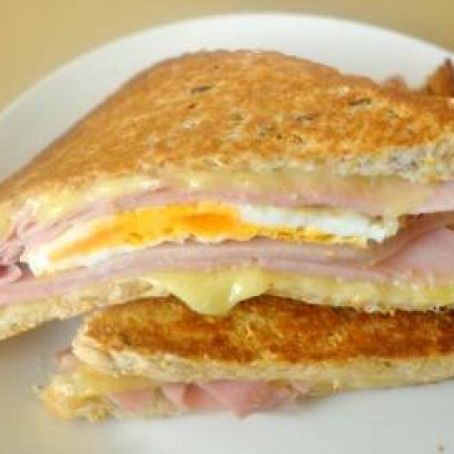 Jude's Grilled Ham and Egg Sandwich