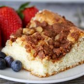 Cinnamon Sour Cream Coffee Cake