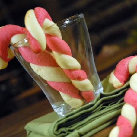 “Candy Cane” Christmas Cookies