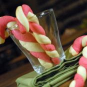 “Candy Cane” Christmas Cookies