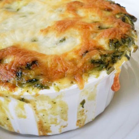 Brie, Bacon, Spinach Dip