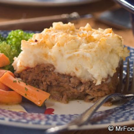 Country Meat Loaf & Potato Casserole