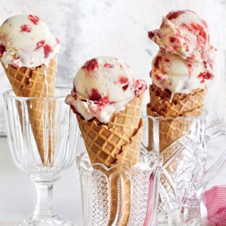 Buttermilk-Plum Ice Cream