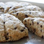 Chocolate Chip Buttermilk Scones - Skinny Taste