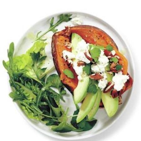 Loaded Baked Sweet Potato
