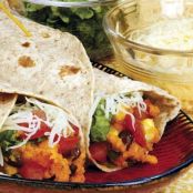 sweet potato burritos