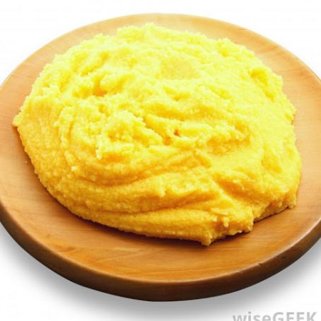 Polenta with Vella Italian Cheese