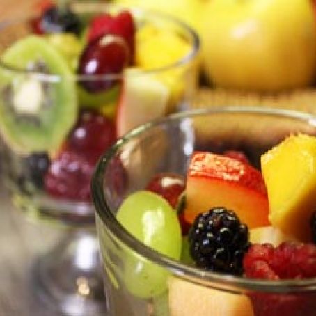 Fruit Salad with Savoury Dressings