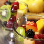 Fruit Salad with Savoury Dressings
