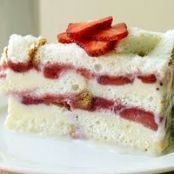 Weight Watchers Frozen Strawberry Layer Cake
