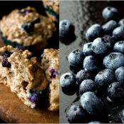 STEEL CUT OATMEAL & BLUEBERRY MUFFINS