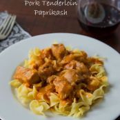 PORK TENDERLOIN PAPRIKASH