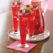 Mixed Berry Bellinis