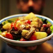 Warm Steak and Potato Salad