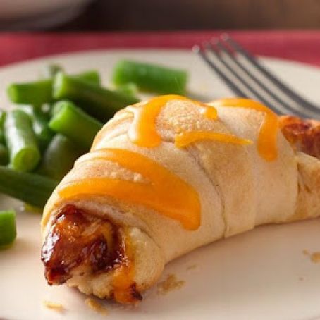 Easy BBQ Chicken Crescents