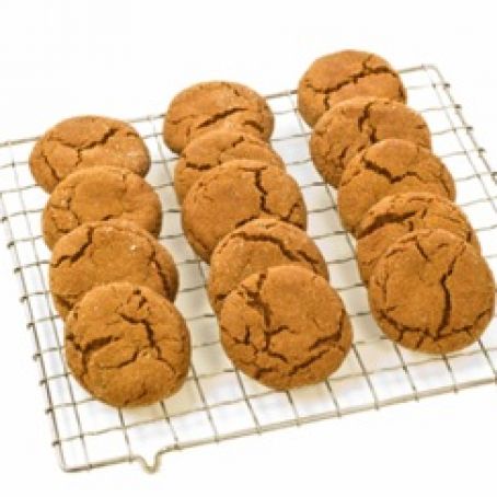 Gingersnap Cookies - Studio 5