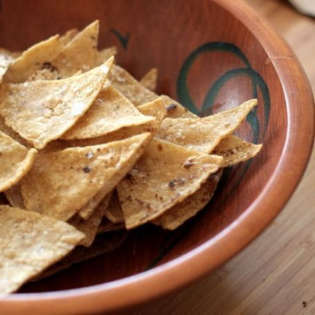 Tortilla Chips in the Oven