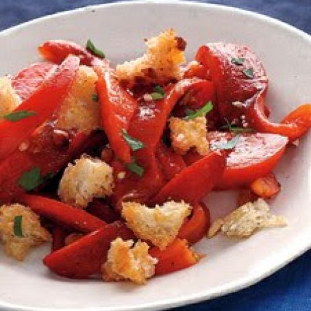 Tomato & Roasted Red Pepper Salad