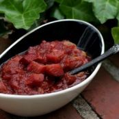 Rhubarb Relish for Meat