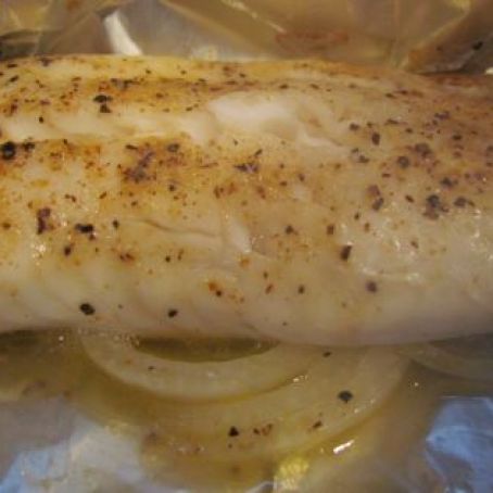 Simple Baked Fish in Foil