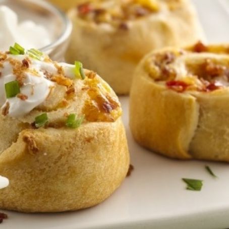 Loaded Potato Pinwheels