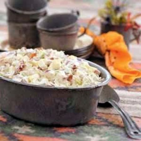 Potato salad with bacon