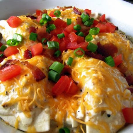 Baked Nacho Perogies