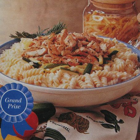 Pasta with Chicken and Squash