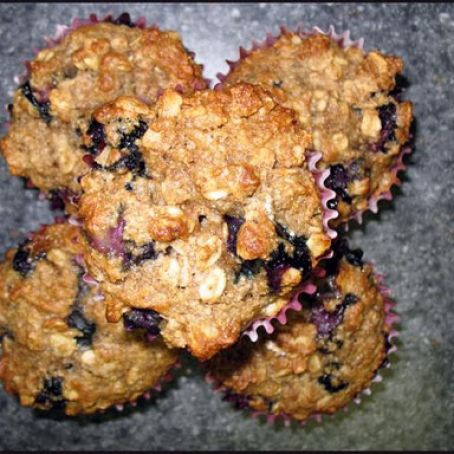 Blueberry-Oatmeal Muffins