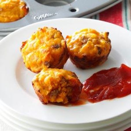 Cheeseburger Mini Muffins