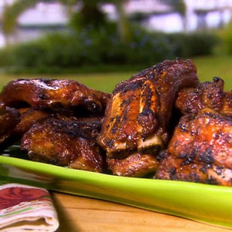 Dry Rub Baby Back Ribs ( Deen Brothers Food Network )