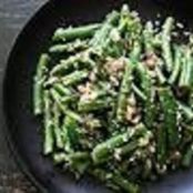 Green Bean Salad with Basil, Balsamic, and Parmesan