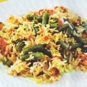 Persian Green Bean Rice