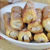 Filled French Toast Roll-Ups