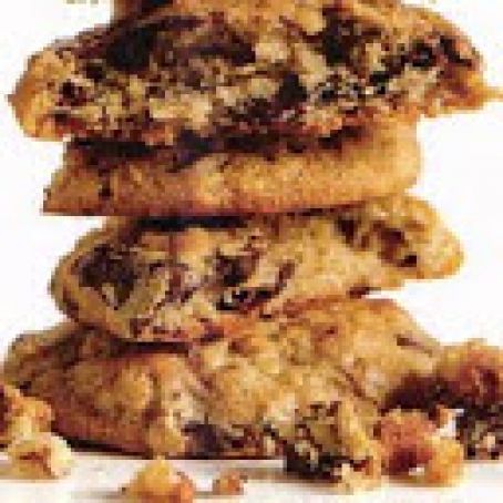 Banana Walnut Chocolate Chunk Cookies