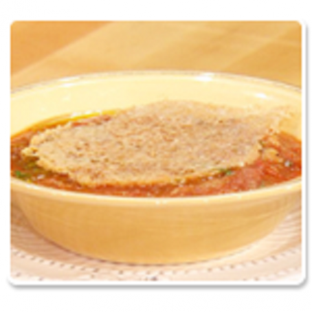 Chunky Roasted Tomato, Potato and Garlic Soup