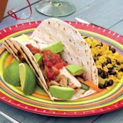 Grilled Chicken Soft Tacos with Avocado