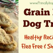 Homemade grain free dog treats